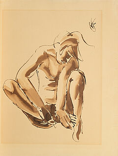 Georg Kolbe - Sitzender weiblicher Akt, 61174-58, Van Ham Kunstauktionen