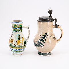 Stampfen. Slowakei - Birnkrug mit Hirschjagd, 80743-12, Van Ham Kunstauktionen