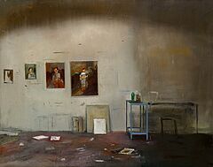 Johannes Rochhausen - Atelierwand, 300001-3775, Van Ham Kunstauktionen