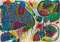 Sam Francis - Bright Jade Ghost Variant III, 68429-12, Van Ham Kunstauktionen