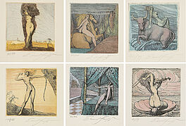 Ernst Fuchs - Konvolut von 6 Radierungen, 75440-4, Van Ham Kunstauktionen