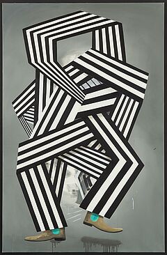 Henriette Grahnert - Striped fool, 76598-2, Van Ham Kunstauktionen