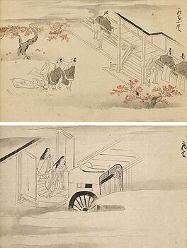 Acht Szenen des Genji-monogatari, 64080-4, Van Ham Kunstauktionen