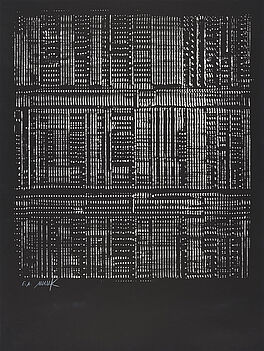Heinz Mack - Kleine Mathematik - Spiegelstruktur, 75654-10, Van Ham Kunstauktionen