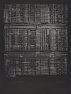 Heinz Mack - Kleine Mathematik - Spiegelstruktur, 75654-10, Van Ham Kunstauktionen