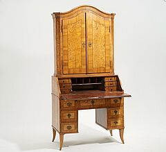 Deutschland - Klassizismus Schreibschrank a trois corps, 67004-5, Van Ham Kunstauktionen