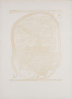 Antoni Tapies - Ovale rouge et noir, 70450-59, Van Ham Kunstauktionen