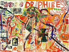 Jonathan Meese - Fuehryng Kunst blutjung ohne ICH in MILCH mit stoffwechsel und 4 MILCHMAEDCHEN stubenrein, 57877-1, Van Ham Kunstauktionen