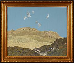 Friedrich Lissmann - Silbermoewen und Rebhuehner, 81585-2, Van Ham Kunstauktionen