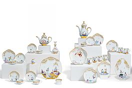 Meissen - Kaffee- und Teeservice 1001 Nacht, 81826-9, Van Ham Kunstauktionen
