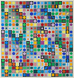 Victor Vasarely - Aus Planetarische Folklore, 80374-600, Van Ham Kunstauktionen