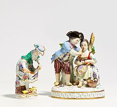 Meissen - Winzerkinder mit Floete, 64509-5, Van Ham Kunstauktionen