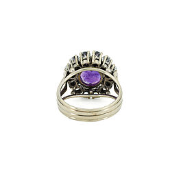 Amethyst-Diamond Ring, 82194-6, Van Ham Kunstauktionen