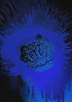 Otto Piene - Blue sun, 62905-5, Van Ham Kunstauktionen