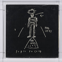 Jean-Michel Basquiat - Plattencover fuer das Album First Record von The Offs, 74034-1, Van Ham Kunstauktionen