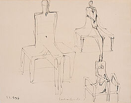 Lothar Fischer - Sitzende Figuren, 73010-19, Van Ham Kunstauktionen