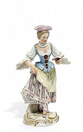 Meissen - Saengerin aus der galanten Kapelle, 56528-11, Van Ham Kunstauktionen