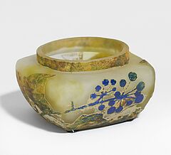 Daum Freres - Kleine Vase mit Weinranke, 73070-2, Van Ham Kunstauktionen