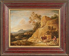 David dJ Teniers - Suedliche Berglandschaft mit Hirten, 81572-4, Van Ham Kunstauktionen