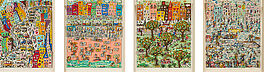 James Rizzi - Four Seasons Spring Summer Fall Winter, 81417-9, Van Ham Kunstauktionen