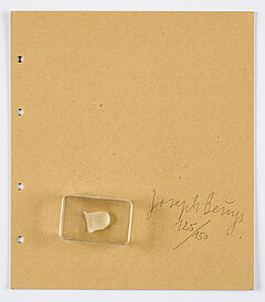 Joseph Beuys - Fingernagelabdruck aus gehaerteter Butter, 80989-4, Van Ham Kunstauktionen
