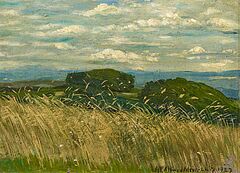 Robert Hermann Sterl - Landschaft mit Kornfeld, 65045-8, Van Ham Kunstauktionen