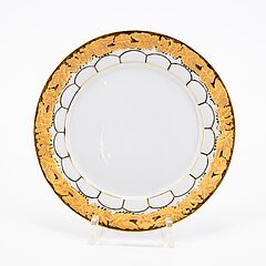 Meissen - 36 Teile aus einem Kaffeeservice mit Golddekor, 76933-33, Van Ham Kunstauktionen