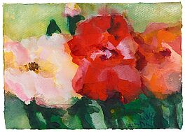 Klaus Fussmann - Rosen rosa rot, 63027-34, Van Ham Kunstauktionen