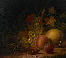 Stillleben mit Obst und Vogelnest, 69218-1, Van Ham Kunstauktionen