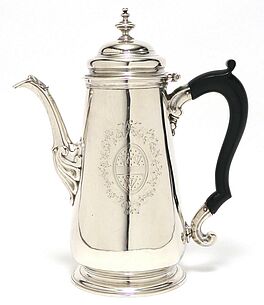 London - George III Kaffeekanne, 60663-1, Van Ham Kunstauktionen