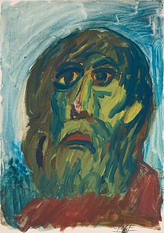 AR Penck - Ohne Titel Selbstportraet, 76041-2, Van Ham Kunstauktionen
