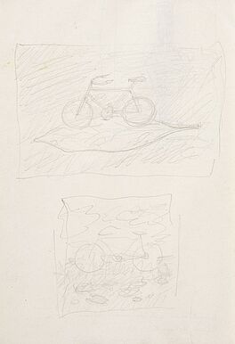 Rene Magritte - Konvolut von zwei Skizzenblaettern, 60980-6, Van Ham Kunstauktionen