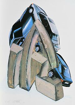 Wolf Vostell - Ohne Titel, 62443-61, Van Ham Kunstauktionen