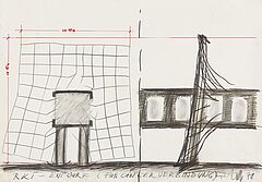 Ansgar Nierhoff - RKT-Entwurf Fussgaenger Verbindung, 57777-99, Van Ham Kunstauktionen