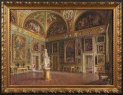 Santi Corsi - In der Gemaeldegalerie des Palazzo Pitti in Florenz, 76663-1, Van Ham Kunstauktionen