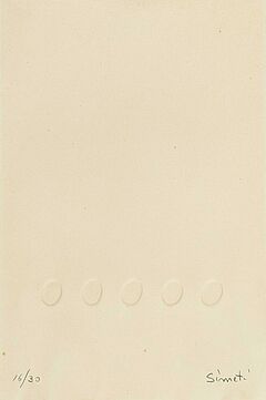 Turi Simeti - Auktion 329 Los 923, 52416-3, Van Ham Kunstauktionen