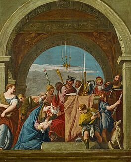 Italienischer Meister - Die Darstellung Christi im Tempel, 65567-26, Van Ham Kunstauktionen