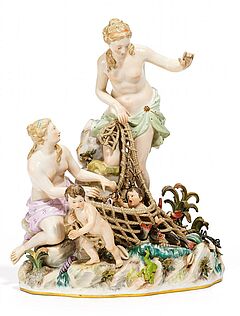 Meissen - Gruppe Tritonenfang, 59327-1, Van Ham Kunstauktionen