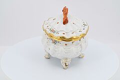 Meissen - Gefusste Dose aus dem Schwanenservice, 69805-5, Van Ham Kunstauktionen