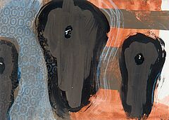 Walter Dahn - Ohne Titel 3 unregelmaessig ovale Formen, 56800-631, Van Ham Kunstauktionen