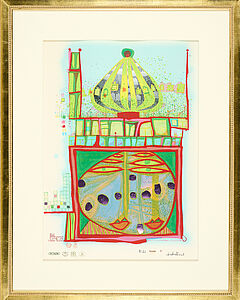 Friedensreich Hundertwasser - 10002 Nights Homo Humus Come Va How Do You Do, 82060-4, Van Ham Kunstauktionen