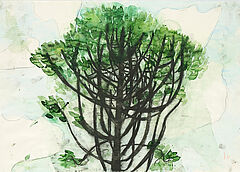 Jiri Georg Dokoupil - Ohne Titel Baum, 81958-8, Van Ham Kunstauktionen