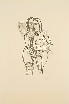 Karl Hofer - Blatt 3 Aus Zenana, 80374-213, Van Ham Kunstauktionen