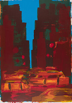 Rainer Fetting - Taxi, 70155-2, Van Ham Kunstauktionen