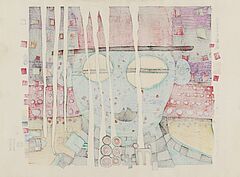 Friedensreich Hundertwasser - White fog song of a Mandarin, 56896-6, Van Ham Kunstauktionen