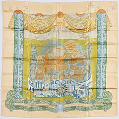 Hermes - Carre LATLANTIDE, 69664-133, Van Ham Kunstauktionen