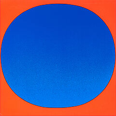 Rupprecht Geiger - Leuchtblau hell und dunkel auf leuchtrot warm, 65769-4, Van Ham Kunstauktionen