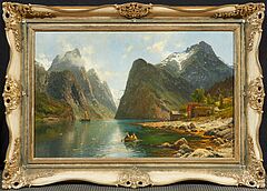 Anders Monsen Askevold - Fjord in Norwegen, 76617-1, Van Ham Kunstauktionen