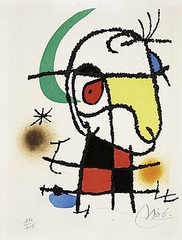Joan Miro - Auktion 300 Los 465, 46306-14, Van Ham Kunstauktionen