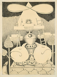 Blalla W Hallmann - Ohne Titel, 77654-1, Van Ham Kunstauktionen